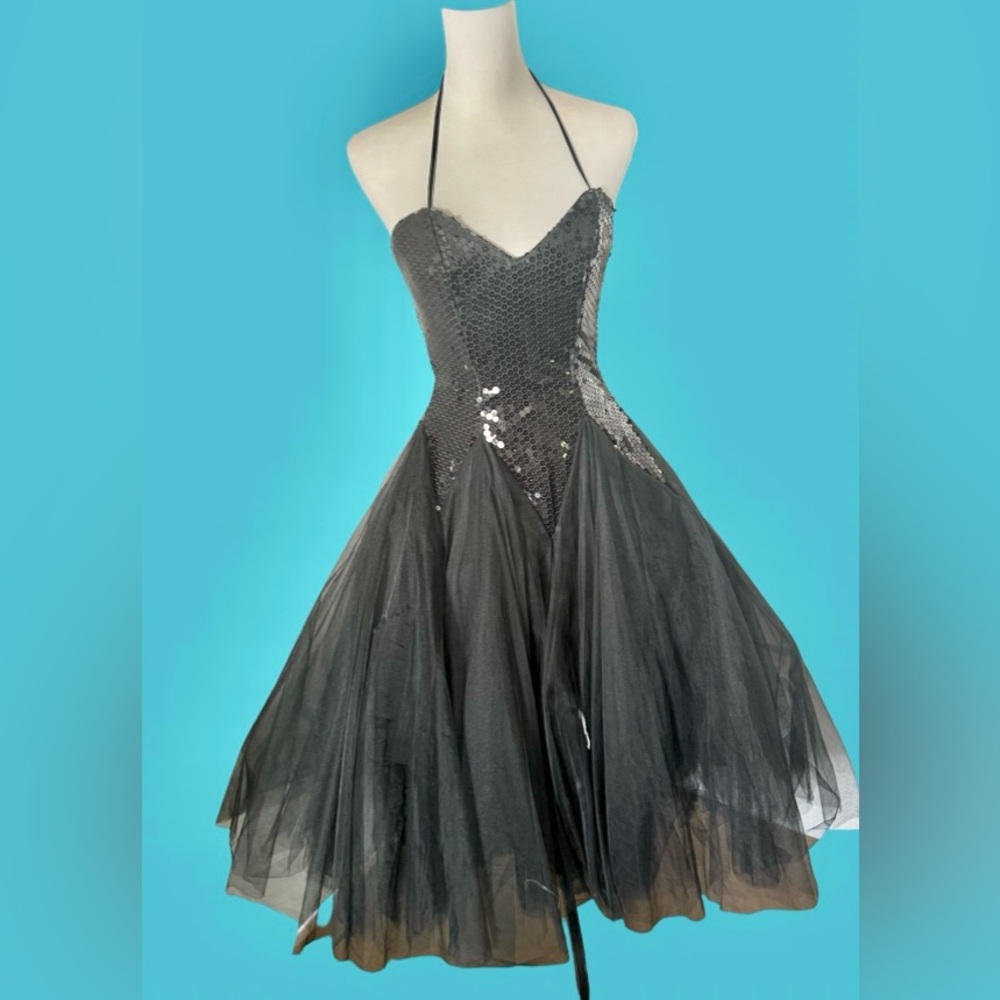 1950’s style black vintage formal